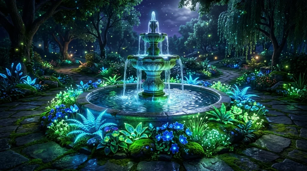 Bioluminescent plant border foun… 202607301251