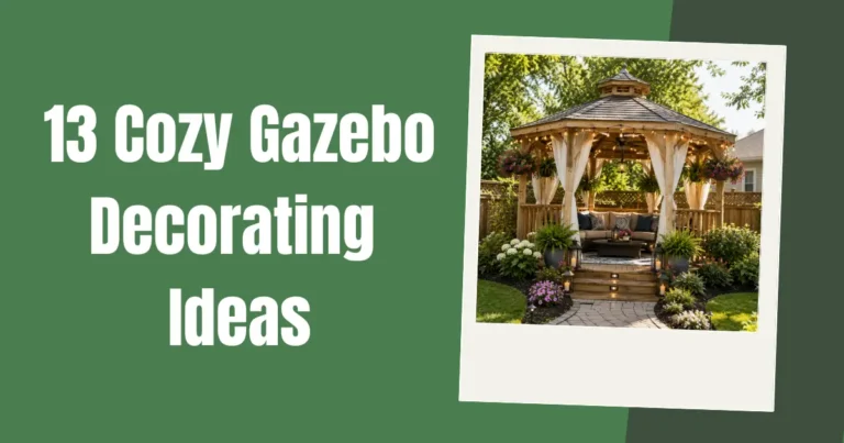 Cozy Gazebo Decorating Ideas image