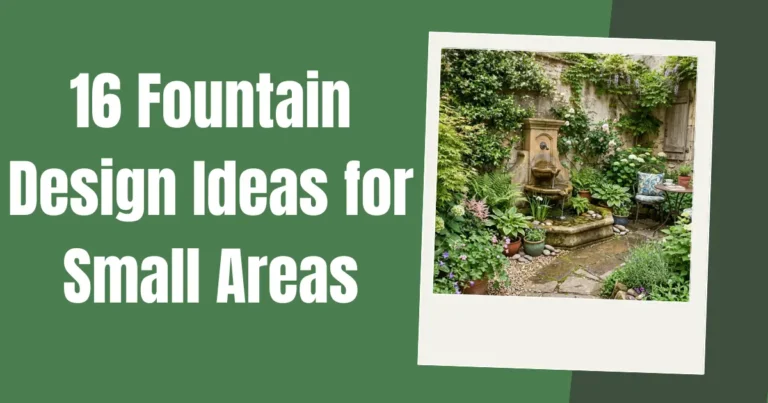 Fountain Design Ideas for Small Areas image