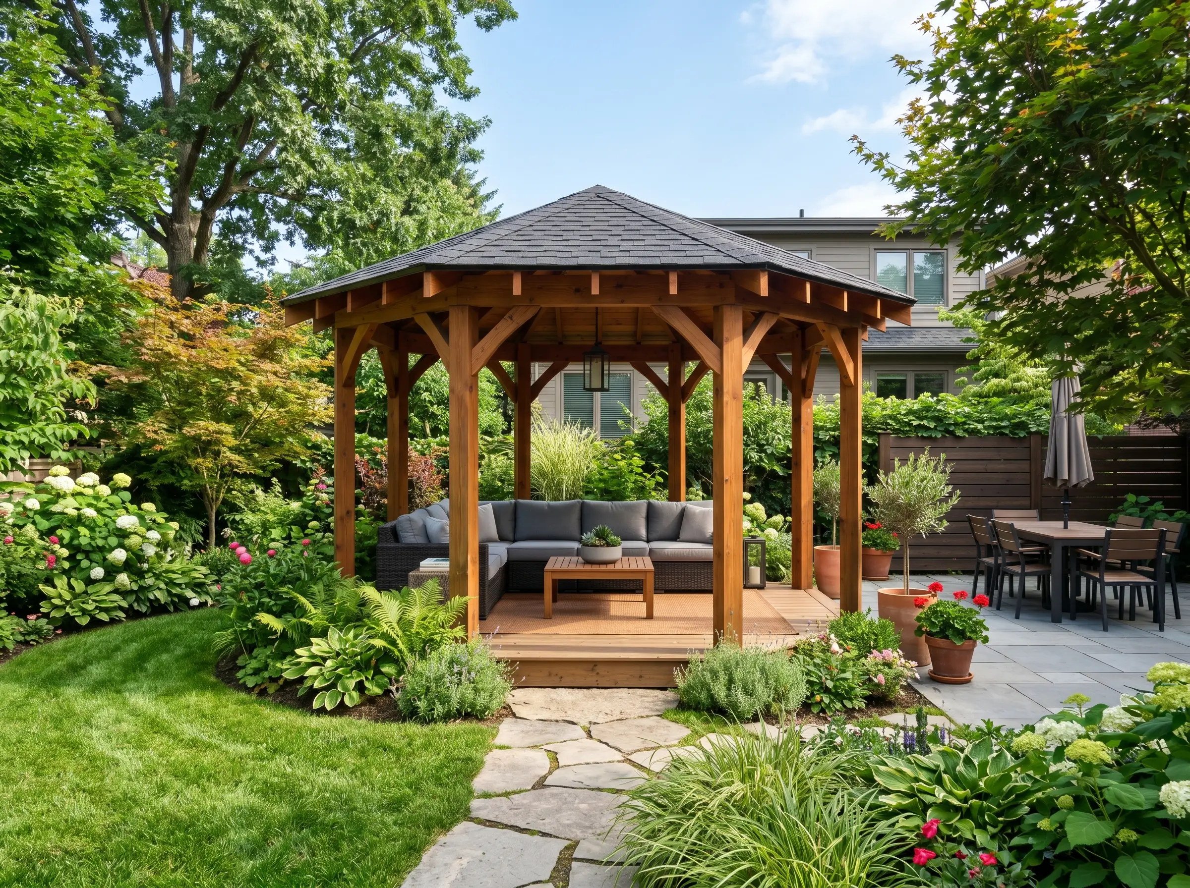 Gazebo Installation Labor and Base Work