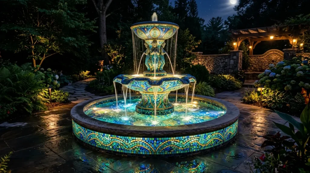 Glass mosaic fountain internal l… 202607301250