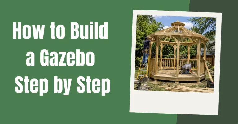 How to Build a Gazebo Step by Step image
