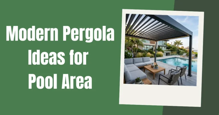 Modern Pergola Ideas for Pool Area image