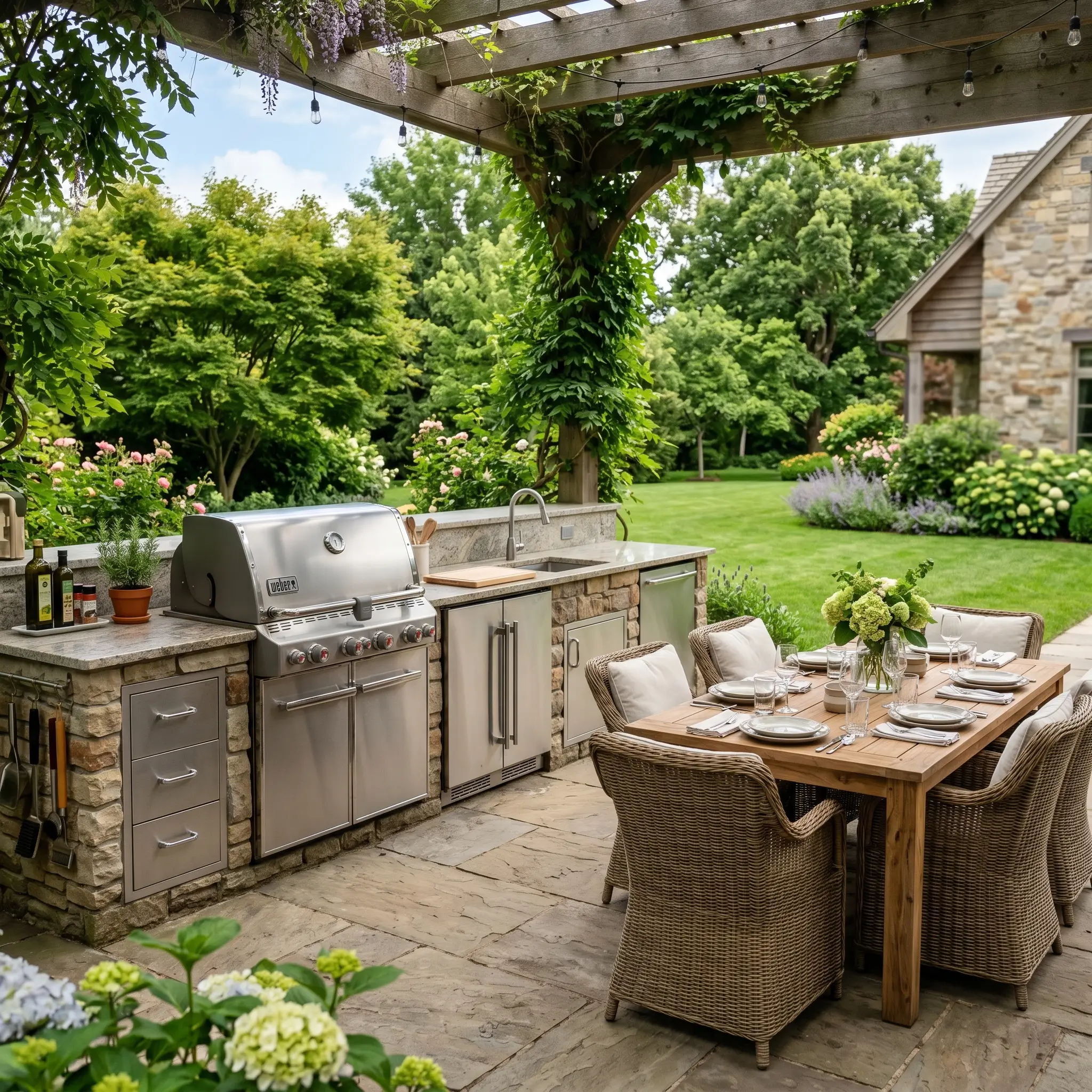 Factors That Affect Outdoor Kitchen Cost