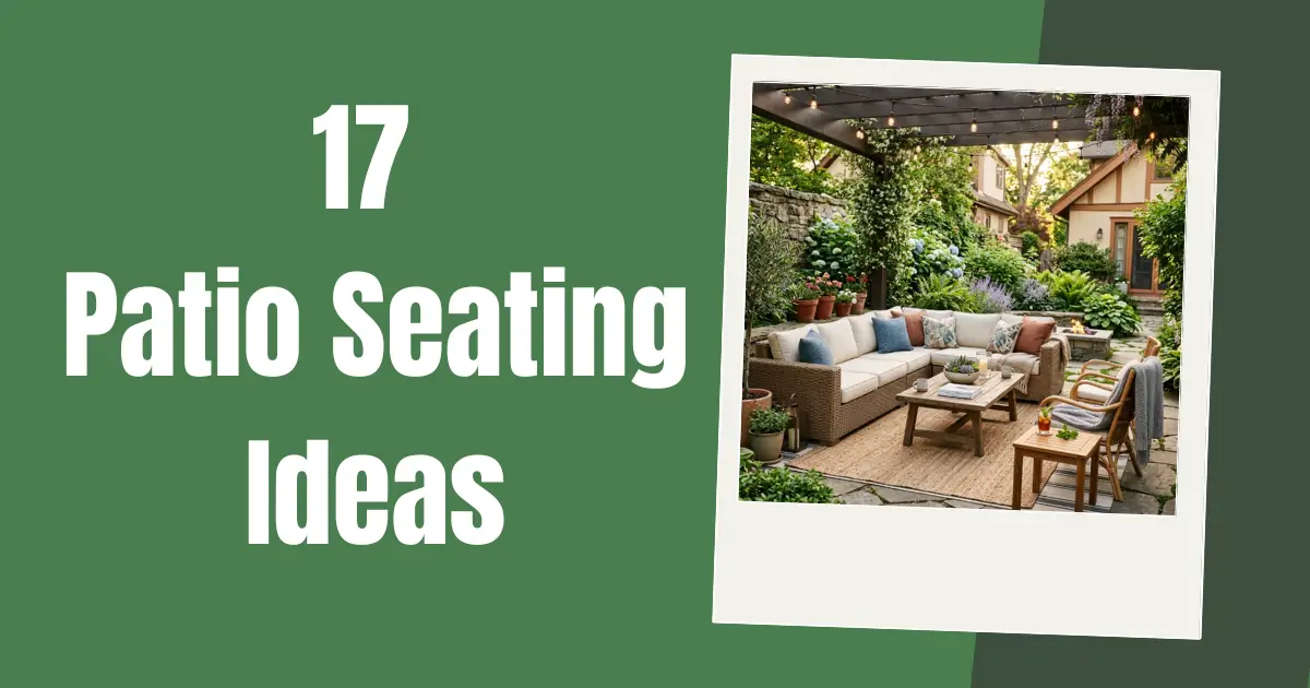 Patio Seating Ideas image