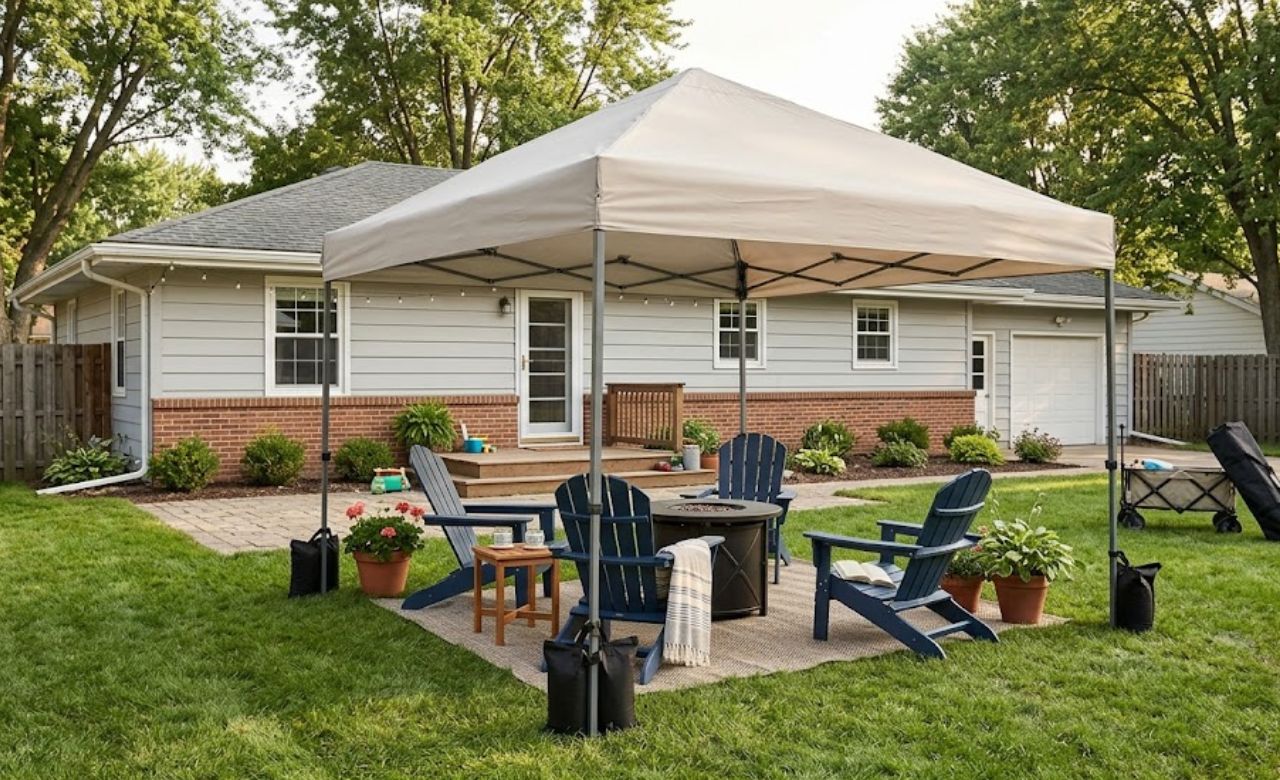 Pop-Up Canopy Gazebo Ideas for Backyard
