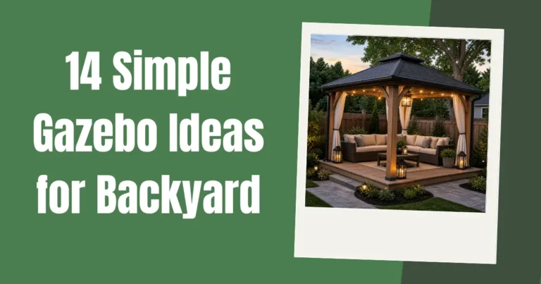 Simple Gazebo Ideas for Backyard image