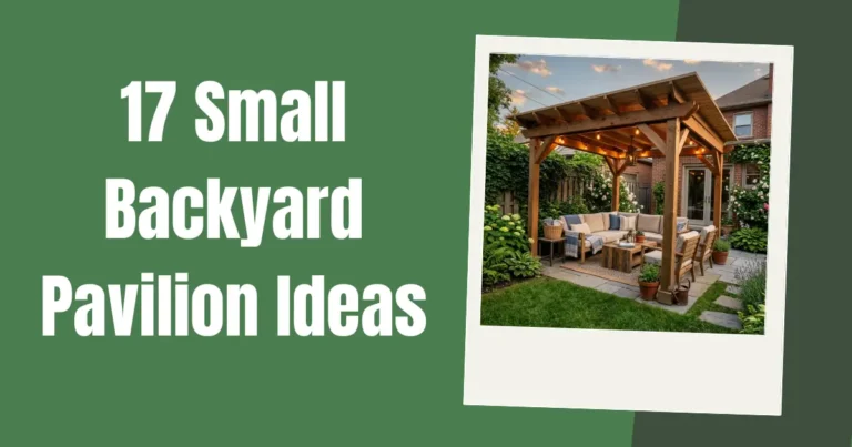 Small Backyard Pavilion Ideas image