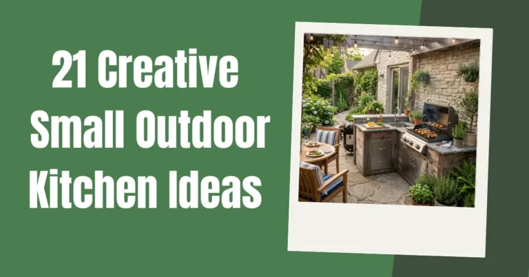 Small Outdoor Kitchen Ideas image