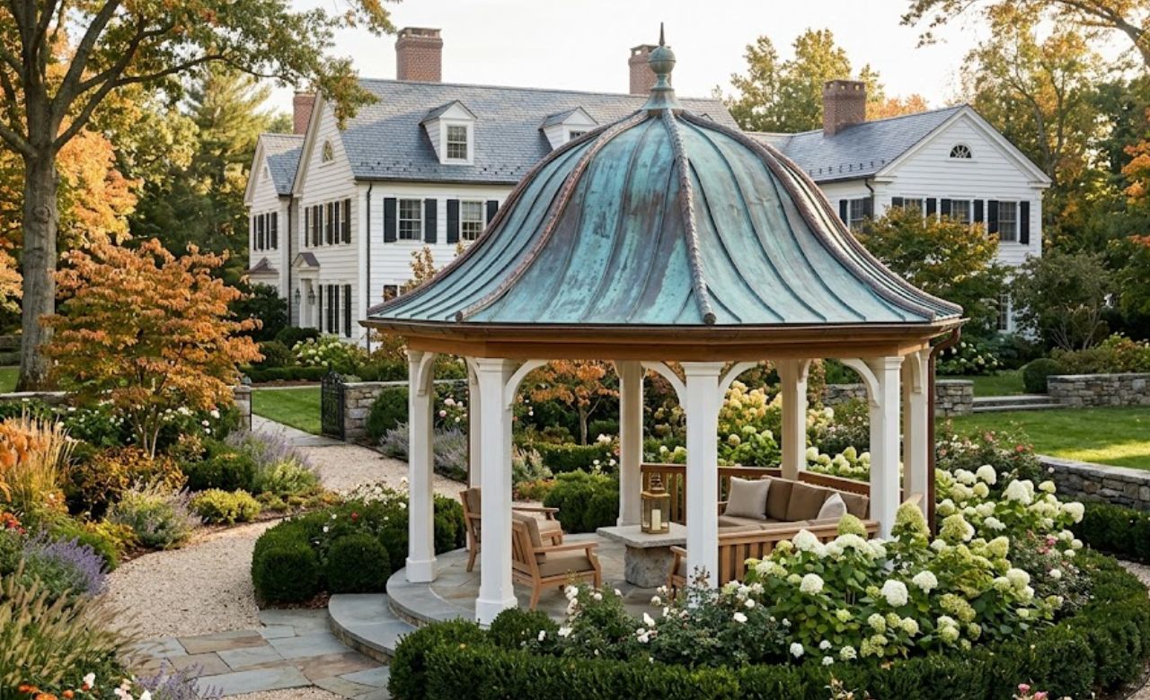 Copper Roofing Gazebo Roof Ideas