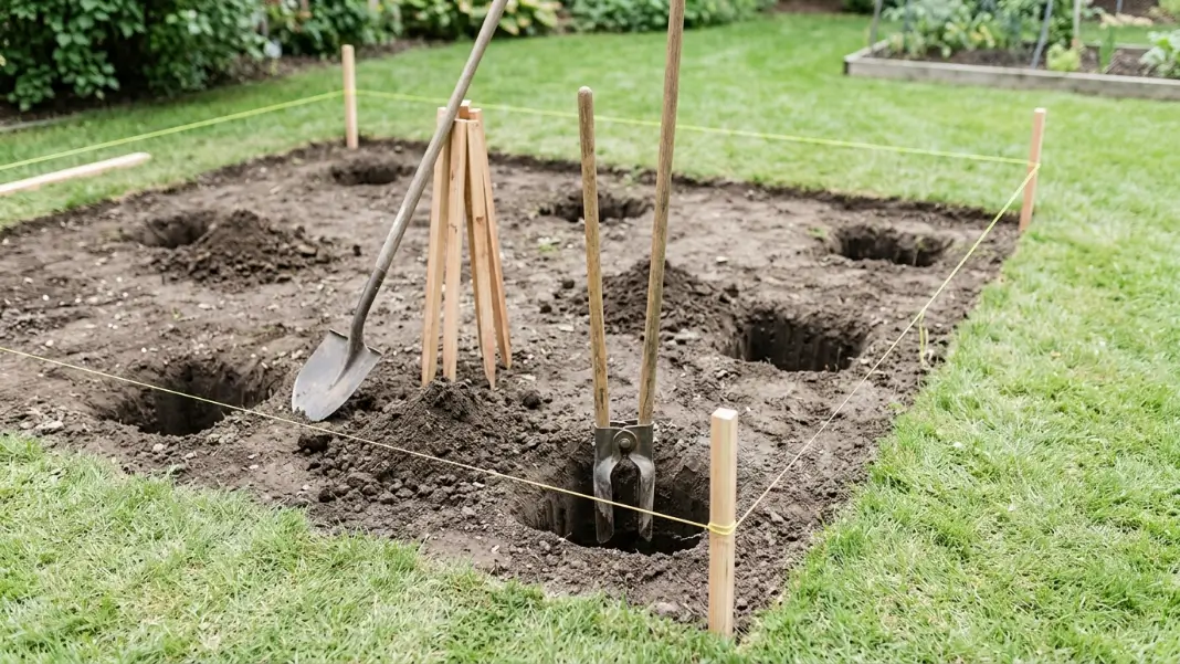 Dig and Set Your Footings