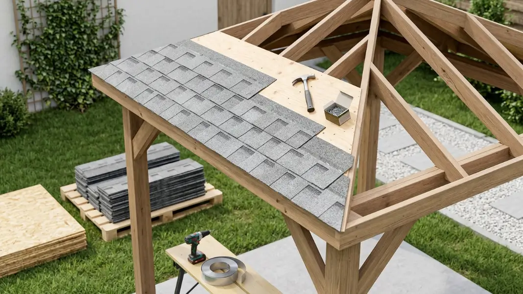 Install Roofing Material