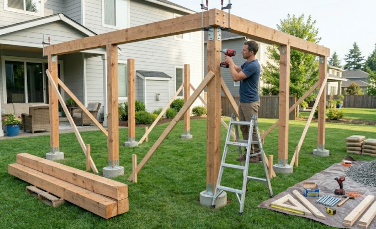 Install the Perimeter Beams
