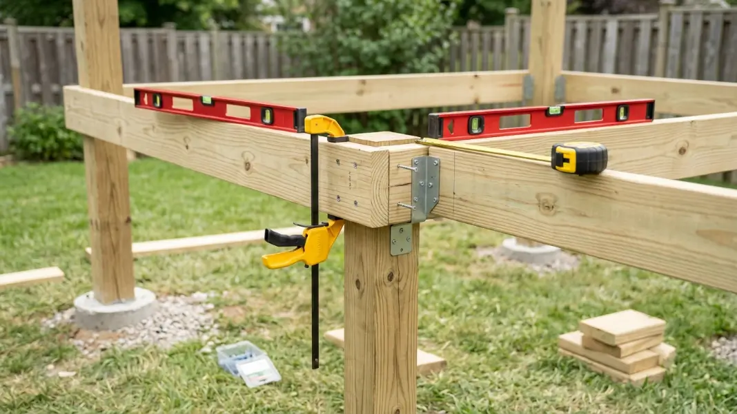 Install the Perimeter Beams
