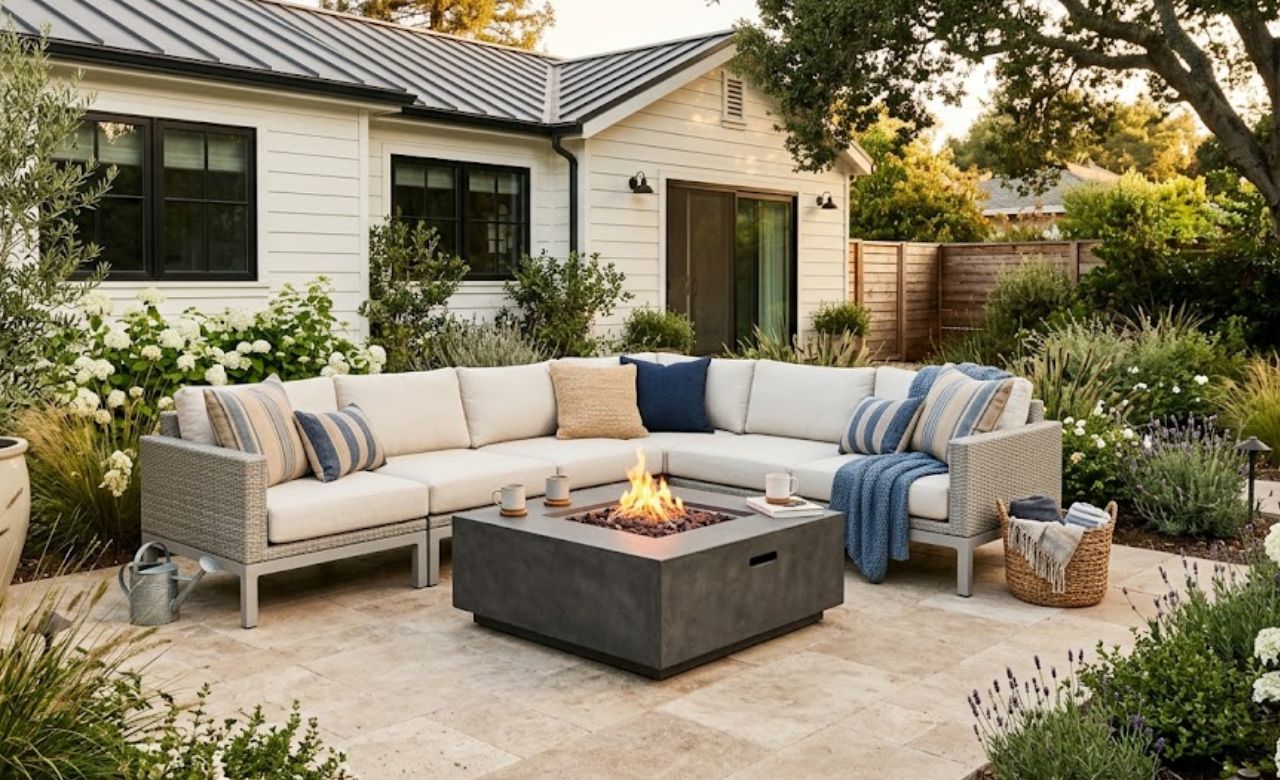 Sectional Outdoor Sofa Outside Seating Ideas