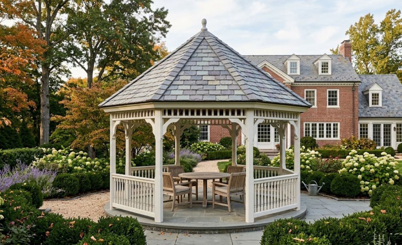 Slate Roofing Gazebo Roof Ideas