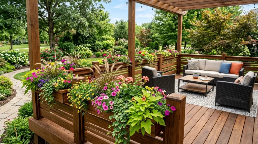 15. deck railing with integrated 202607301320
