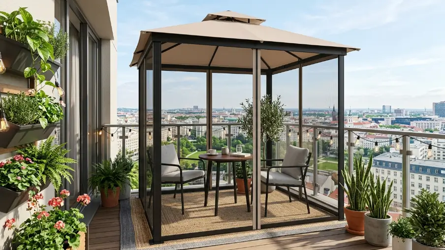 Balcony-Sized Mini Gazebo